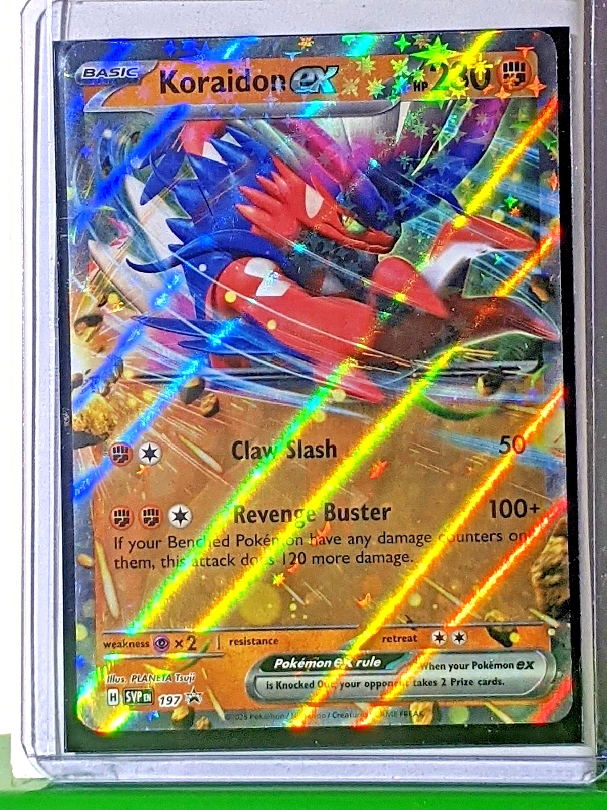 Koraidon ex 197 Sv: Scarlet & Violet *Black Star Promo* Cards Holo Pokemon NM