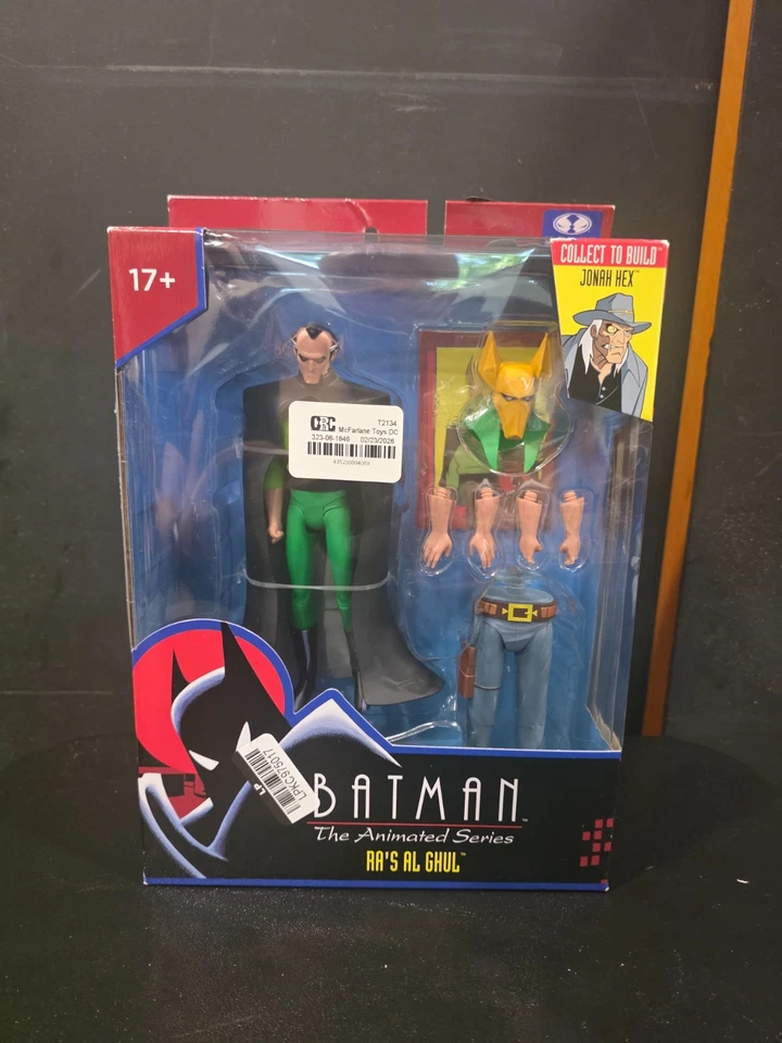 McFarlane DC Ra's Al Ghul Action Figure Batman Animated Series Jonah Hex BAF - Image 1 of 4