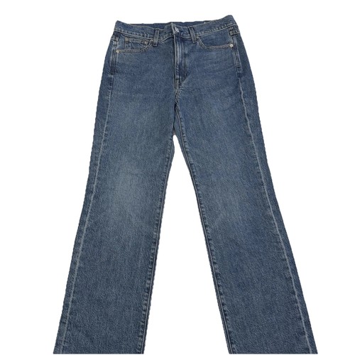 AYR Jeans Womens Sz 27 The Lala Straight Leg Medium Blue Made in LA USA