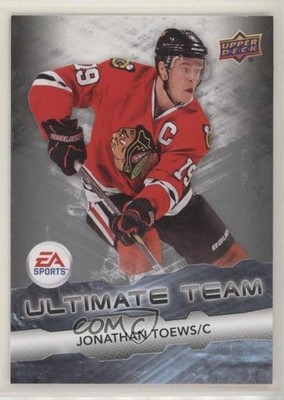 2011-12 Upper Deck EA Ultimate Team Jonathan Toews #EA5 0d7o