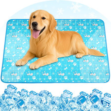 Alfombrilla de enfriamiento para perros, alfombrilla de enfriamiento para mascotas con gel sólido no tóxico, almohadilla de enfriamiento automático para