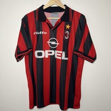 AC Milan 1997-1998 Home Jersey | Vintage Soccer L