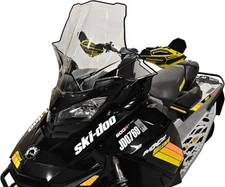 Powermadd 13640 Cobra Windshield Tall Clear/Black 22" fits Ski-Doo Gen4