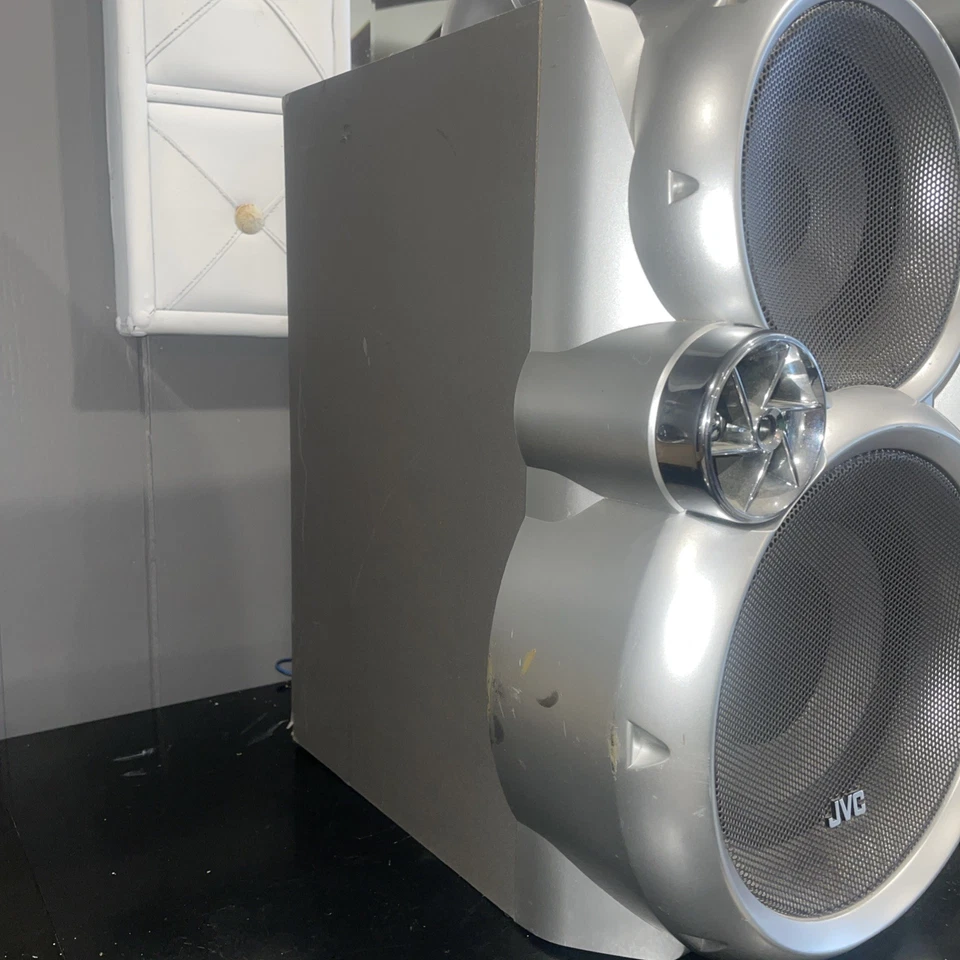 (SET OF 2) JVC SP-MXGC5 Twin Tube Speakers *FULLY FUNCTIONAL* MX-GC5 *RARE* - Image 2 of 4