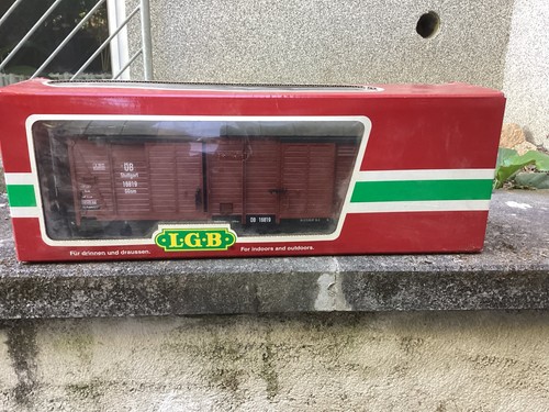 Rarität, Selten LGB 43630 Spur G Güterwagen mit Bremserhaus  Made in USA | Zustand: Gebraucht