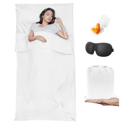 Sleeping Bag Liner，Camping Sheets & Travel , Hostels & Traveling Adult Sleep ...