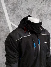 Helly Hansen Chelsea Shell Jacket Water/ Windproof All Season Hooded, Black 3in1