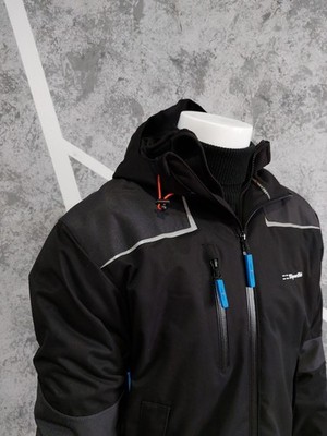 Helly Hansen Chelsea Shell Jacket Water/ Windproof All Season Hooded, Black 3in1