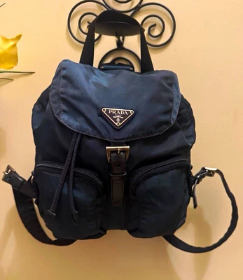 PRADA Nylon Exterior Backpack Bags & Handbags for Women for sale