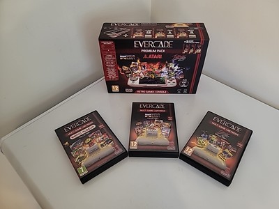 Evercade Premium Pack & 3 Games Bundle