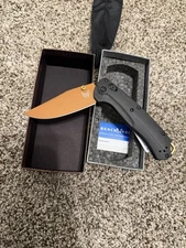 Benchmade Taggedout  Folding Knife 15536cr-2501 S45vn Limited Edtion