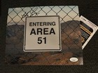 Bob Lazar Signed 8 X 10 Photo JSA Aurhentication COA Area 51 Aliens