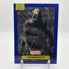 2024 Topps Chrome Marvel Taskmaster #135 Blue Wave Refractor /150