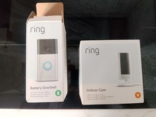 Ring Doorbell 2nd Generation and Ring Indoor Camera Bundle