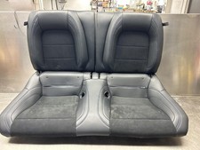 2024-2025 Mustang Gt Coupe Oem Rear Seats Blue Stitching Suede Leather