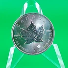 2016 Canada Silver Maple Leaf 1oz .9999 Fine Privy Queen Elizabeth II Spotting