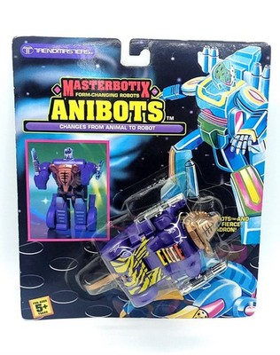 Masterbotix Form-Changing Robots Anibots Tiger New Sealed Trendmasters 1992
