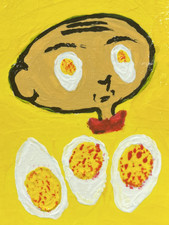 Deviled Eggs Jamison Painting Collector Card 5/5 - KRISAS WKS (ACEO)