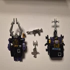 Vintage G1 Transformers Insecticon Lot X2 Shrapnel Bombshell Complete W/ Weapons