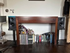 Sold mango wood console / side table with drawers