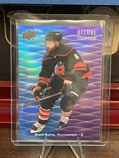 2023-24 Upper Deck Allure Color Flow Blue Purple #CF-33 Brent Burns Hurricanes