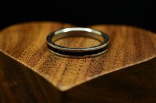 925 Sterling Silver CZ Eternity Band Sz 6.75