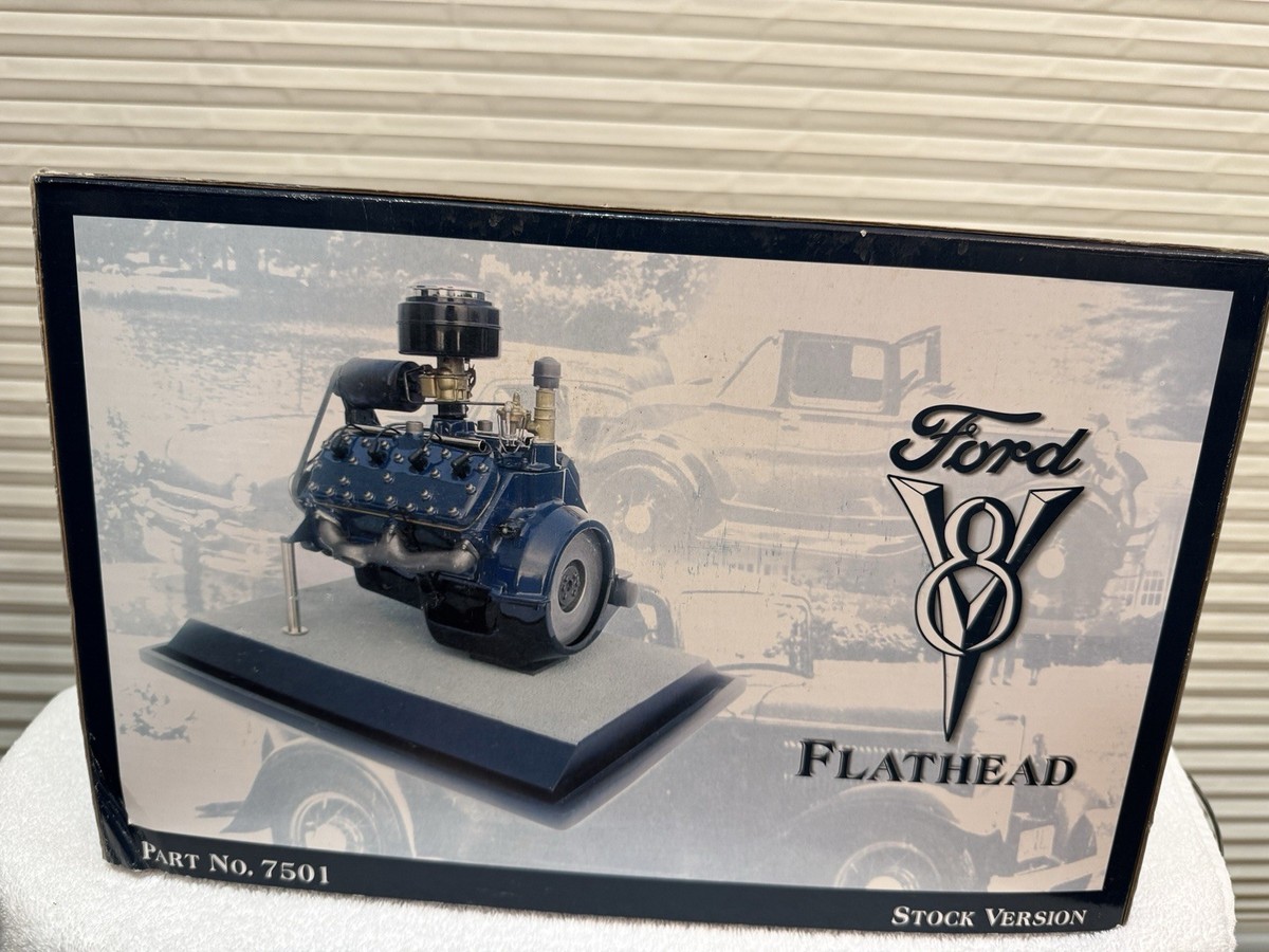 GMP Ford V8 Flathead Motor Engine Stock Version 1:6 Scale GMP Ford V8 Flathead Motor Engine Stock Version 1:6 Scale