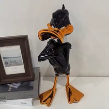 Disney Figur Duffy Duck Statue schwarz 40 cm ...