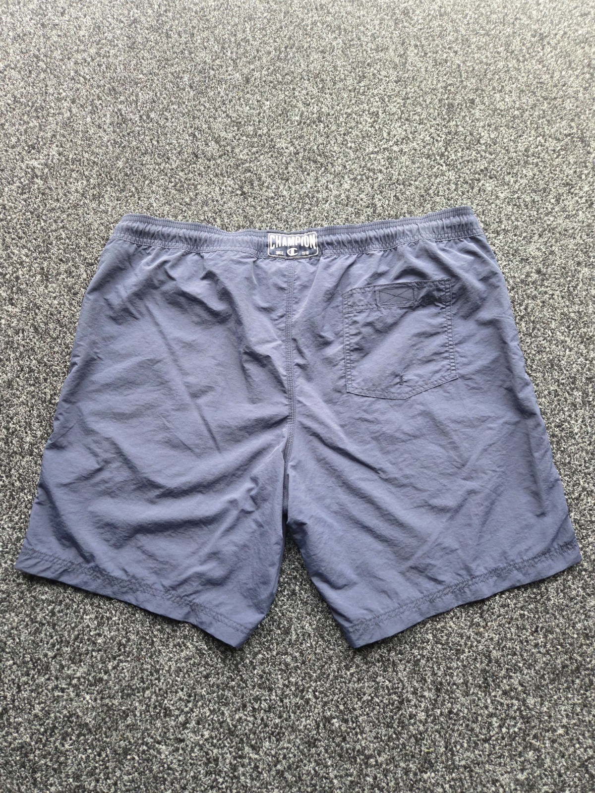 Champion Vintage Mens Shorts XL Elastic Waist Drawstring 2 Side Pockets image 9
