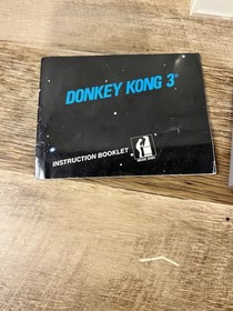 OG Donkey Kong 3 Arcade Classics Series Nintendo NES  5 Screw Tested W/Manual