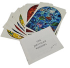 VTG 1962 Marc Chagall Jerusalem Windows Print Set of 18 Judaica Israel Art — photo 1
