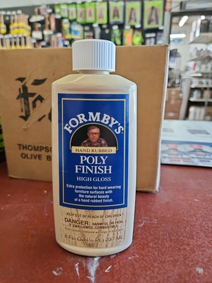 Formby's Hand Rubbed Poly Finish High Gloss 8oz. Discontinued