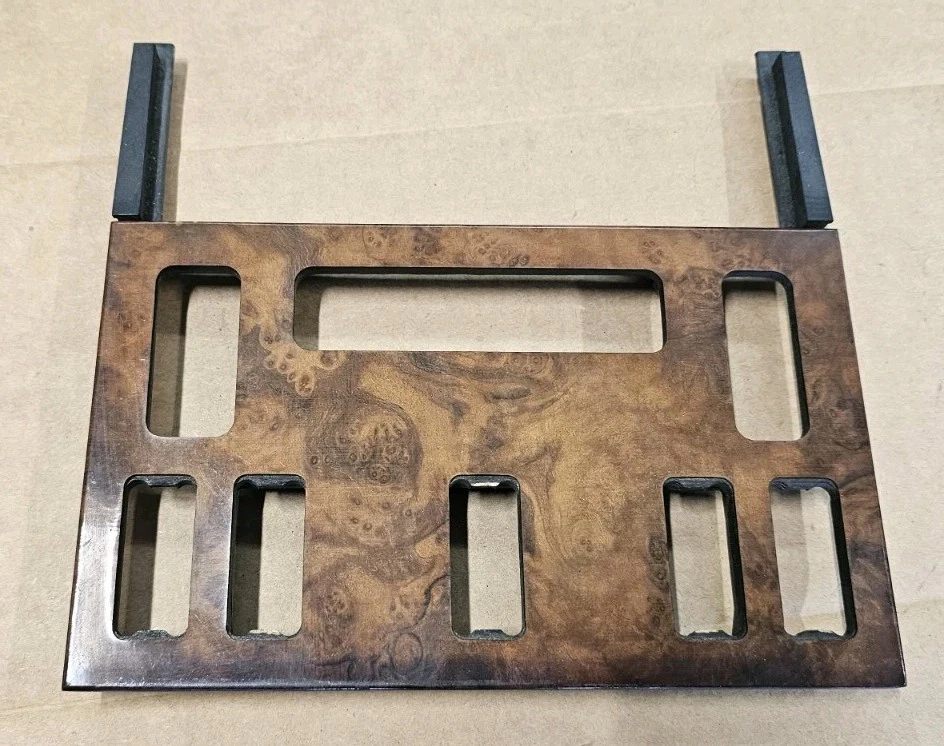 Mercedes W126 C126 1986 1991 madera burlwood climatizador bisel 560sel 560 segundos Foto 2 de 4