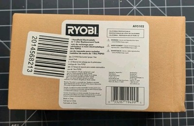 Ryobi PSP02 Handheld Electrostatic Sprayer 1 Liter Replacement Tank