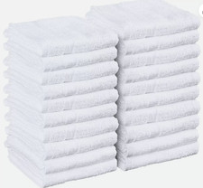 Salon Towels 100 Cotton Towel Pack Of 12 White Spa Towel in 16x27 inches