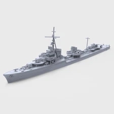 SSMODEL SSC2000728 1/2000  Military Model Kit German Z22 Destroyers 1936