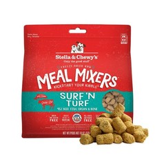 Stella Chewy's Freeze-Dried Raw Surf Turf Meal Mixers - Dog Food Topper and