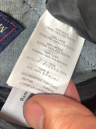 Wallace & Barnes Donegal Wool Cargo Pants Herren 32x30 grau Abraham Moon Hose - Bild 8 von 17