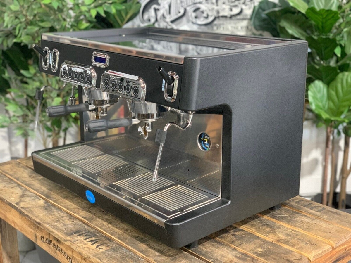 CARIMALI CENTO 2 GROUP BLACK HIGH CUP ESPRESSO COFFEE MACHINE | eBay