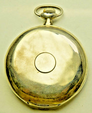 ANTIQUE OMEGA 1923 FULL HUNTER SILVER 0.900 CASE HIGH QUALITY POCKET WATCH.