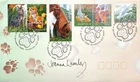 Joanna Lumley Guaranteed Hand Signed Australian 1996 FDC First Day Cover