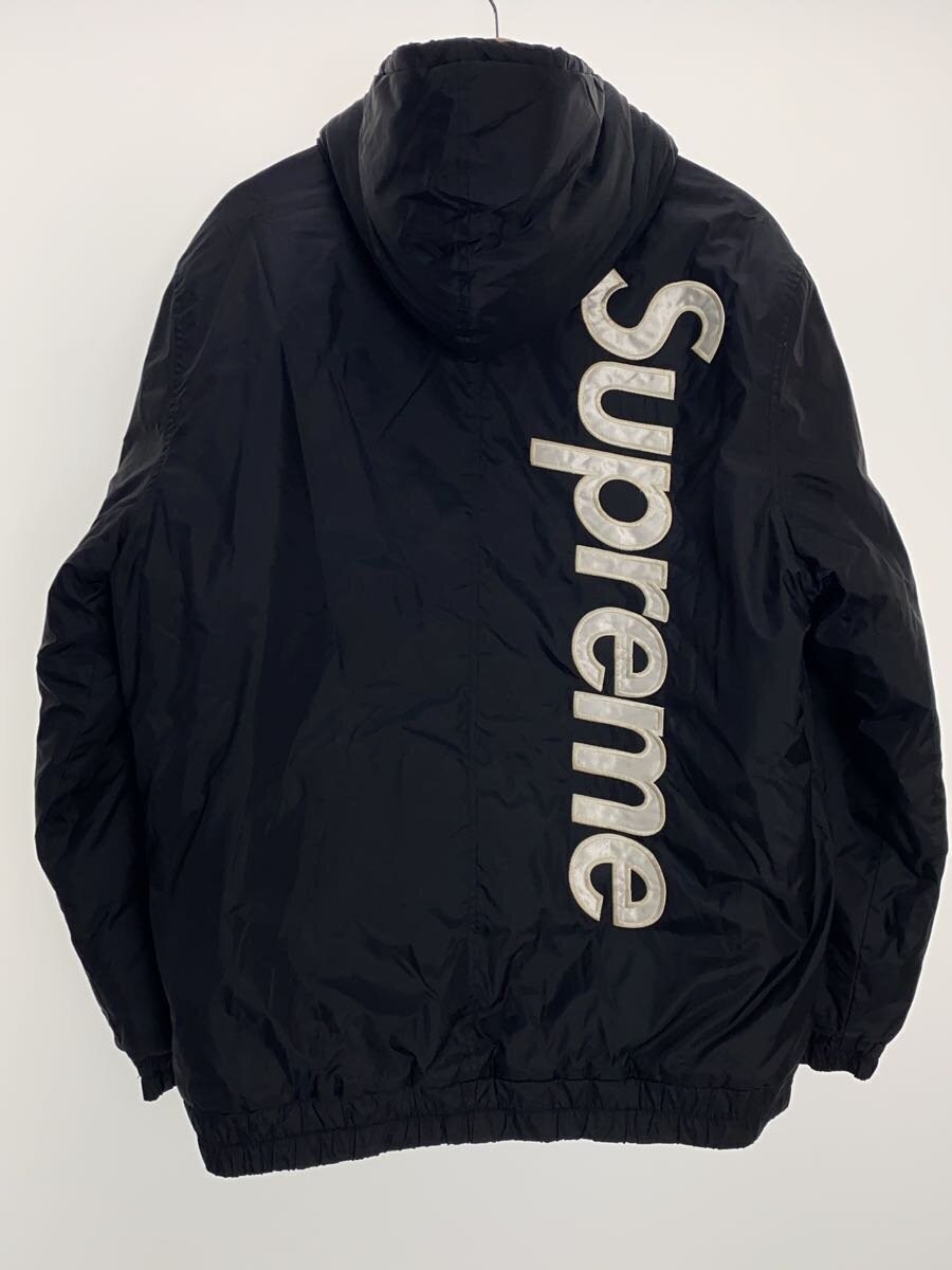 Supreme Nylon jacket/XL/Nylon/BLK/2-tone Hooded Sideline Jacket