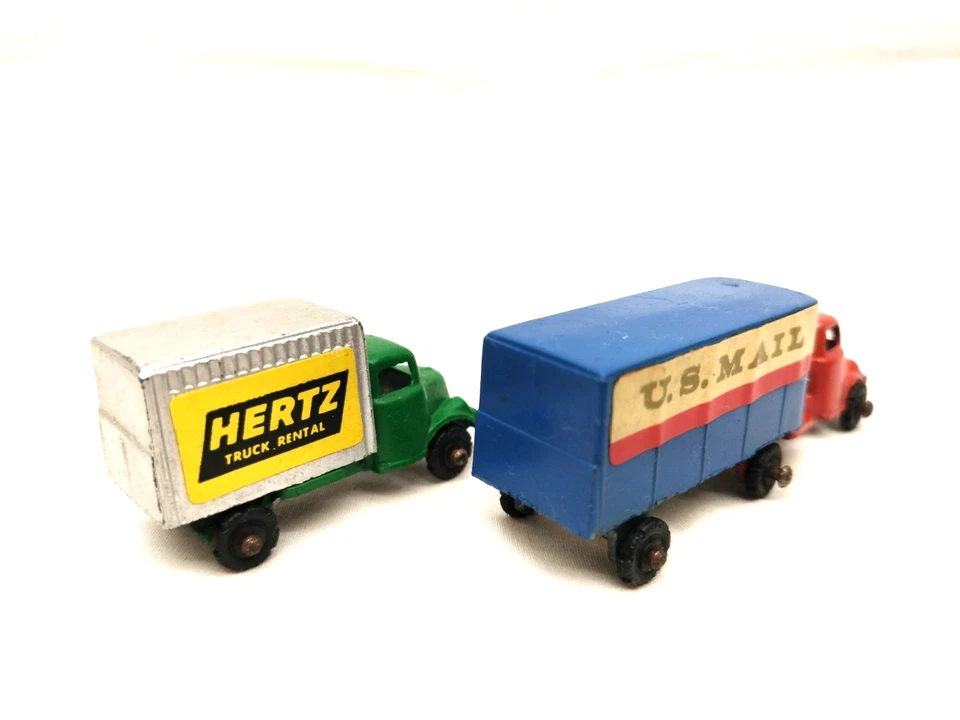 Camiones Barclay HERTZ y US MAIL de colección, ¡sin artículos de juego! Foto 3 de 4