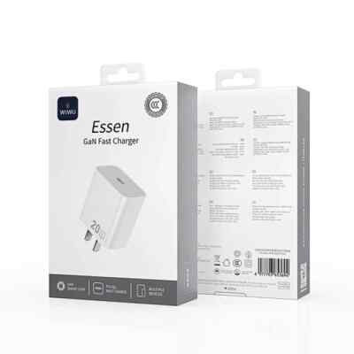 WiWU 20W Essen GaN Fast Charger Wi-G001