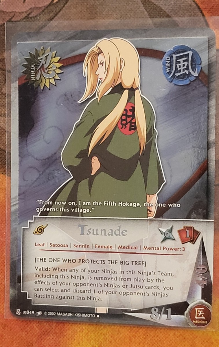 NARUTO card ナルト tsunade 綱手 psa9 s-l400.jpg