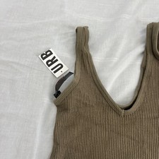 urban outfitters green ribbed tank top Size large Condition: NWT , grern