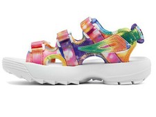 Fila Girl's Disruptor Sandal Tie Dye Youth Grade School Sizes NEW in Box
