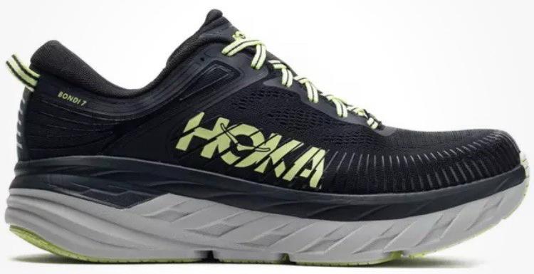 Hoka One One Bondi 7 Blue Graphite for sale | eBay display picture 3