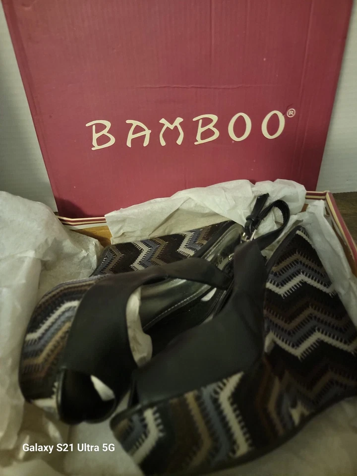 New Bamboo WOMENS ELIZA-8.5 Black Patent - Image 3 of 4