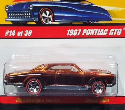 ミニカー Hot Wheels Classics 1967 PONTIAC GTO Amazon.com: Hot Wheels Treasure Hunt Series Pontiac GTO 1967